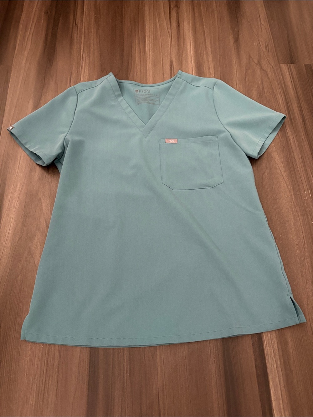 Figs Hydrogreen Catarina Scrub Top